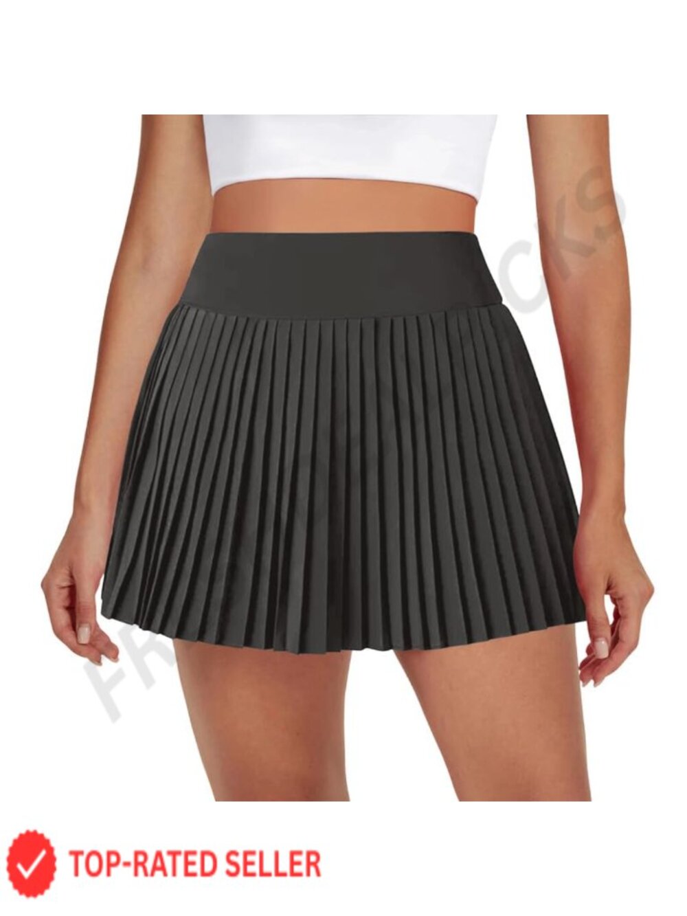 Pleated Tennis Skirt High Waisted Golf Skort with Pockets